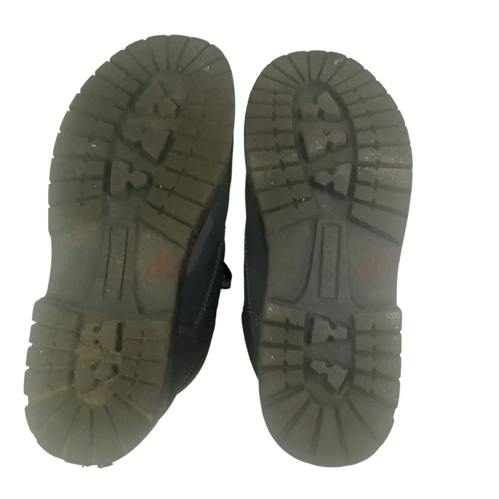 DEERSTAGS Boys Boots Size 7 Gray Marker Waterproof s-14